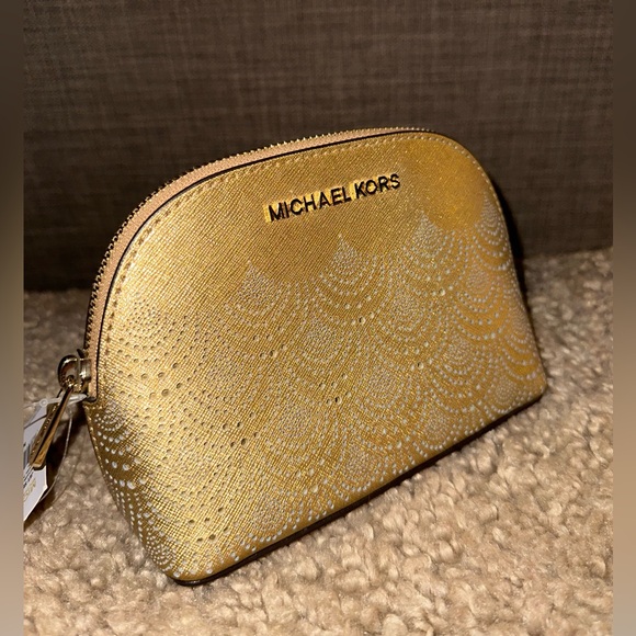 NWT 💛 Michael Kors Cosmetic Bag - Picture 2 of 8